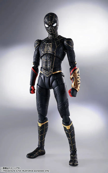 Spider-Man Black & Gold Suit (Spider- Man: No way Home) (JP Ver.) [Bandai] S.H.Figuarts