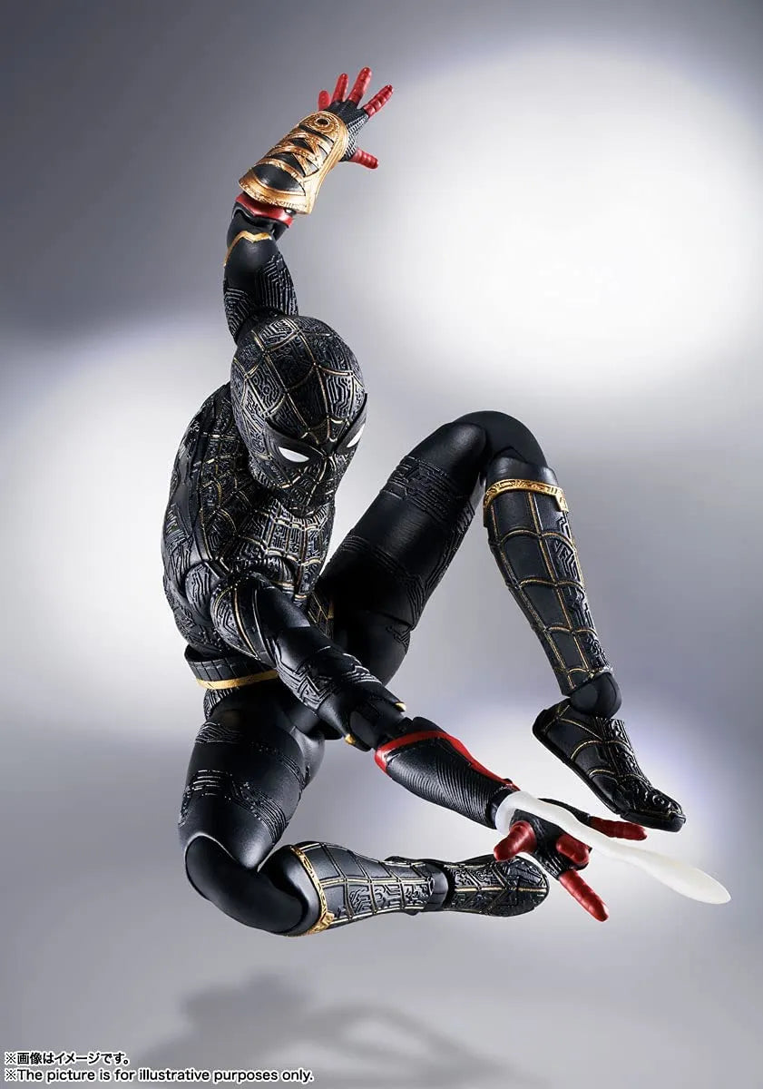 Spider-Man Black & Gold Suit (Spider- Man: No way Home) (JP Ver.) [Bandai] S.H.Figuarts