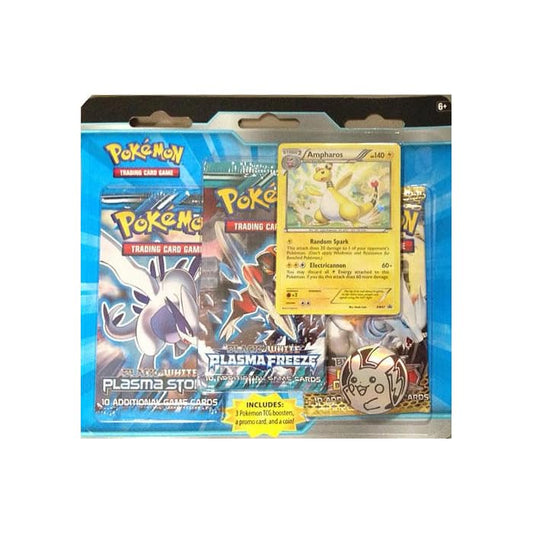 Pokemon Black & White Era - 3-Pack Blister (Ampharos) Minor Wear