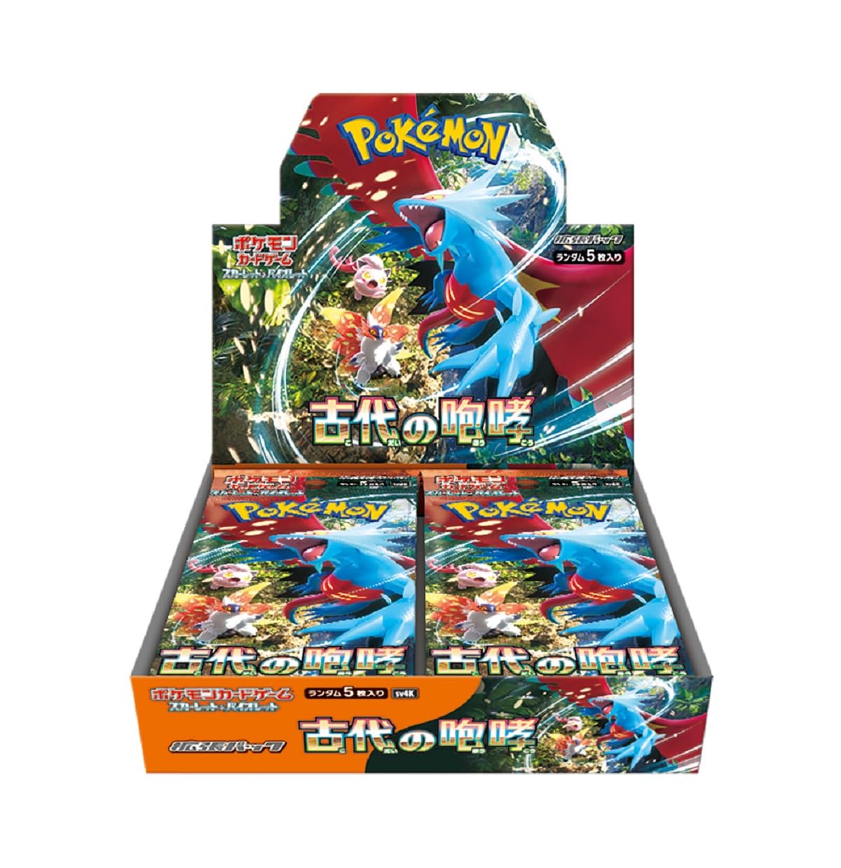 Pokemon Ancient Roar (SV4k) - Japanese Booster Box