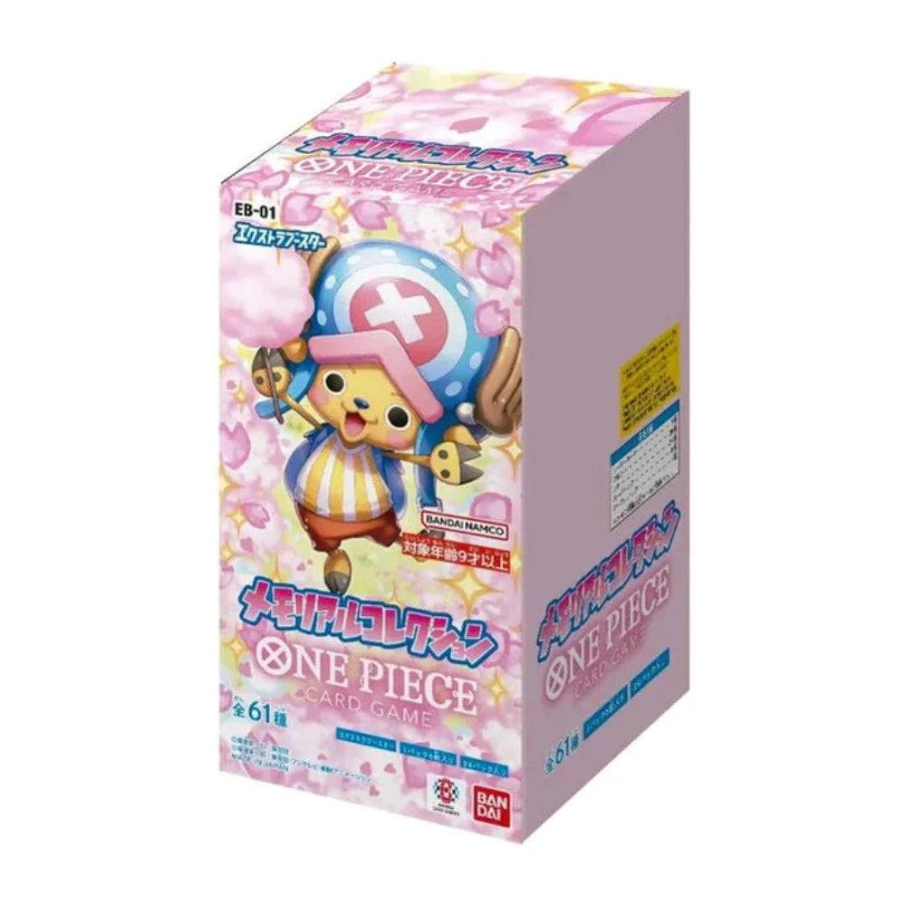 One Piece - Memorial Collection Japanese Booster Box (EB-01)