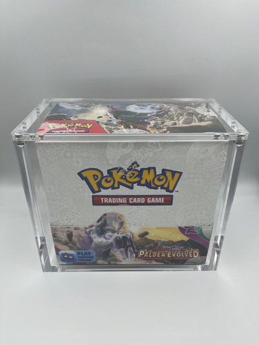 Magnetic Acrylic Case - English Pokemon Booster Box