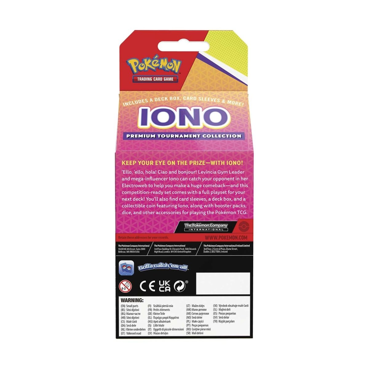 Pokemon Iono Premium Tournament Collection