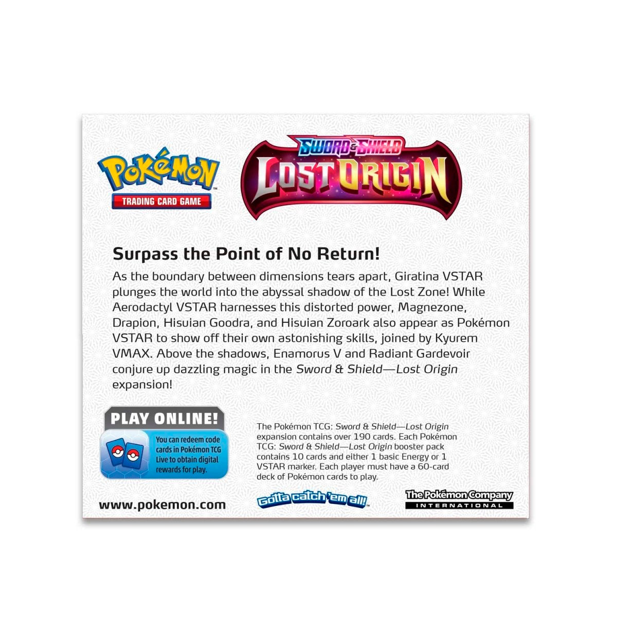 Pokemon Lost Origin - Booster Box