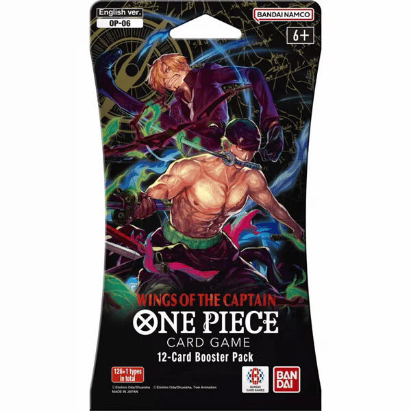 One Piece Wings of the Captain - Sleeved Pack (OP06)