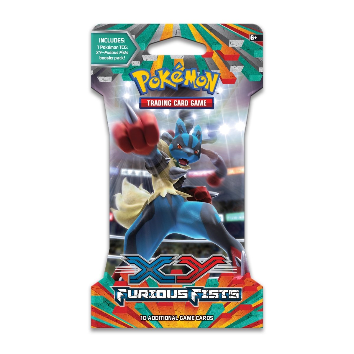 Pokemon XY-Furious Fists - Sleeved Booster Pack (Random Artwork)