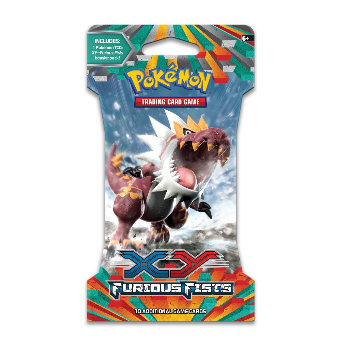 Pokemon XY-Furious Fists - Sleeved Booster Pack (Random Artwork)