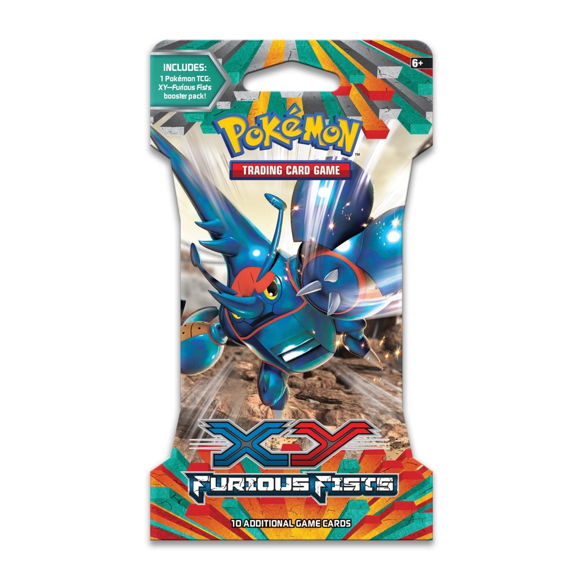 Pokemon XY-Furious Fists - Sleeved Booster Pack (Random Artwork)