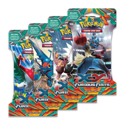 Pokemon XY-Furious Fists - Sleeved Booster Pack (Random Artwork)