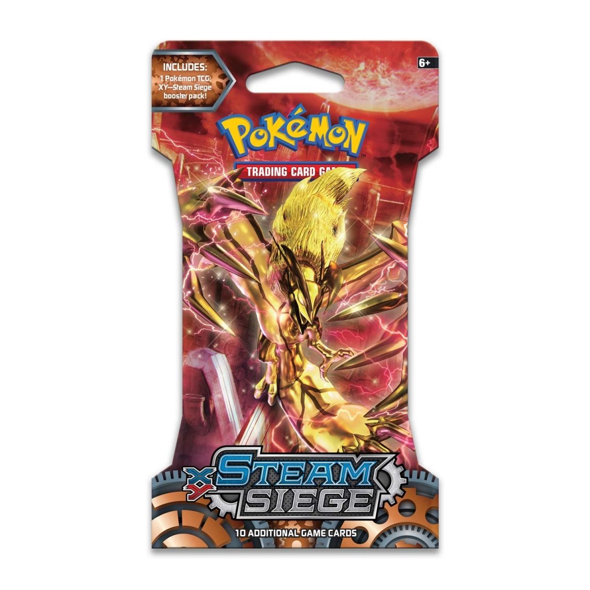 Pokemon XY-Steam Siege - Sleeved Booster Pack (Random Artwork)