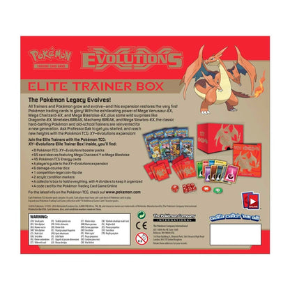 Pokemon XY Evolutions - Elite Trainer Box (Mega Charizard Y)