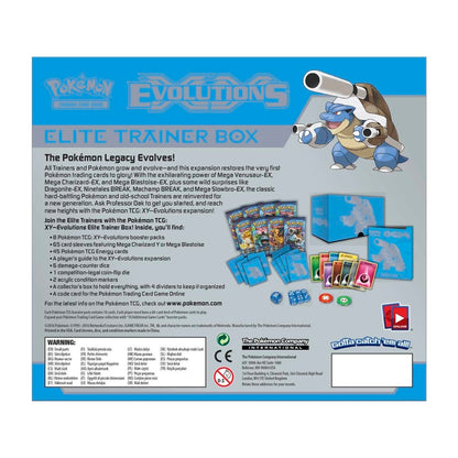 Pokemon XY Evolutions - Elite Trainer Box (Mega Blastoise)