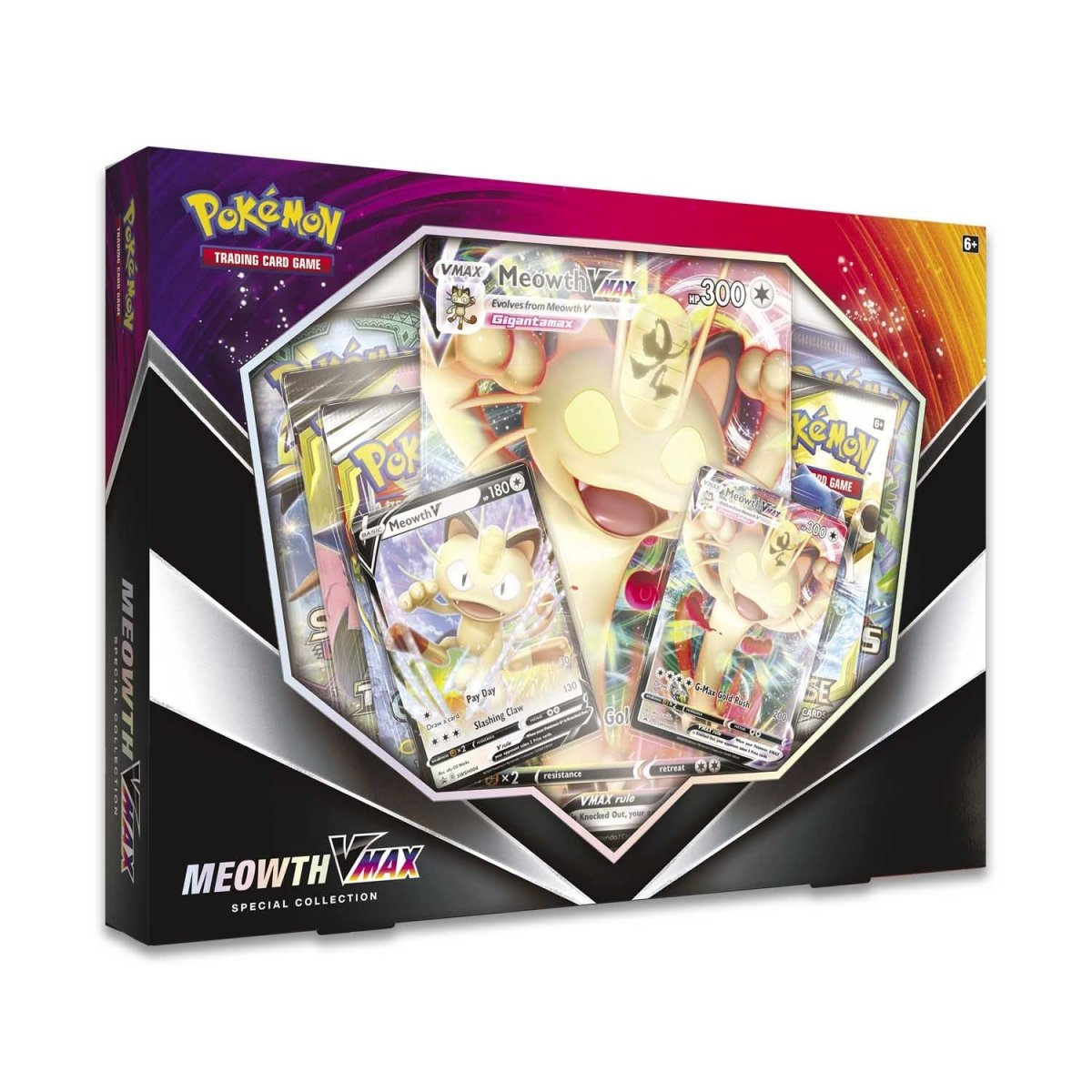 Pokemon Meowth VMAX Special Collection