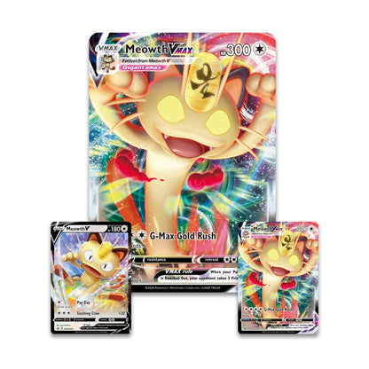 Pokemon Meowth VMAX Special Collection