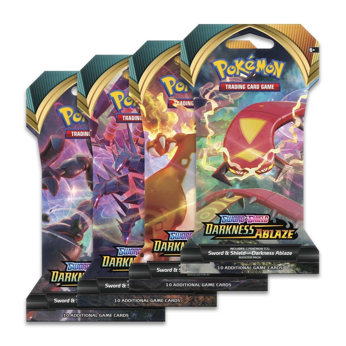 Pokemon Darkness Ablaze- Sleeved Booster Pack (Random Artwork)