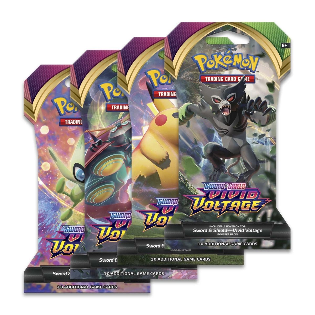 Pokemon Vivid Voltage- Sleeved Booster Pack (Random Artwork)