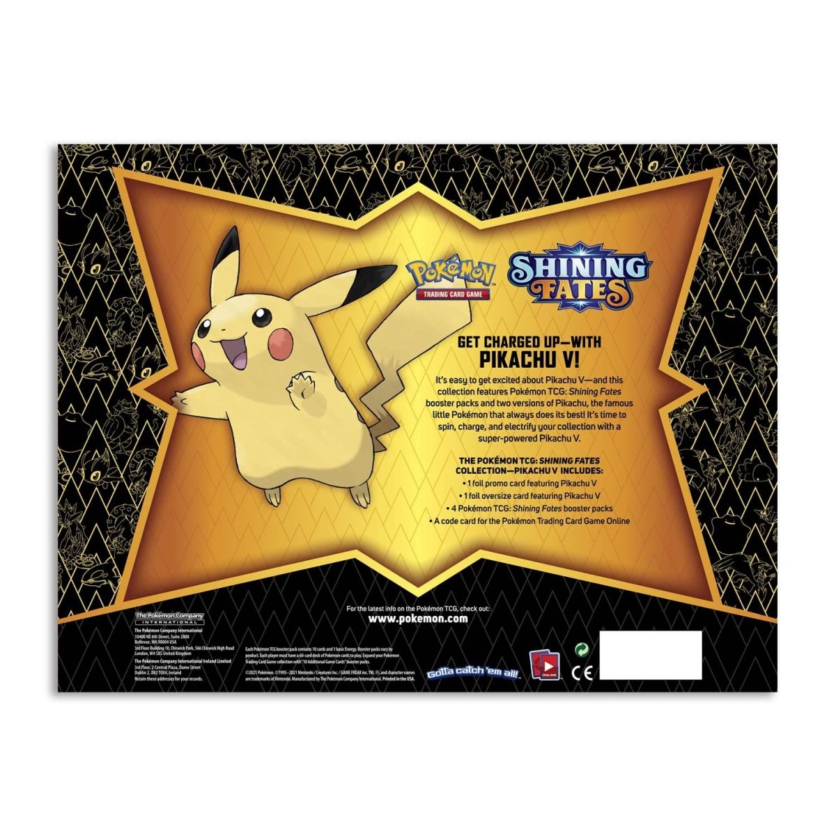 Pokemon Shining Fates - Pikachu V Box