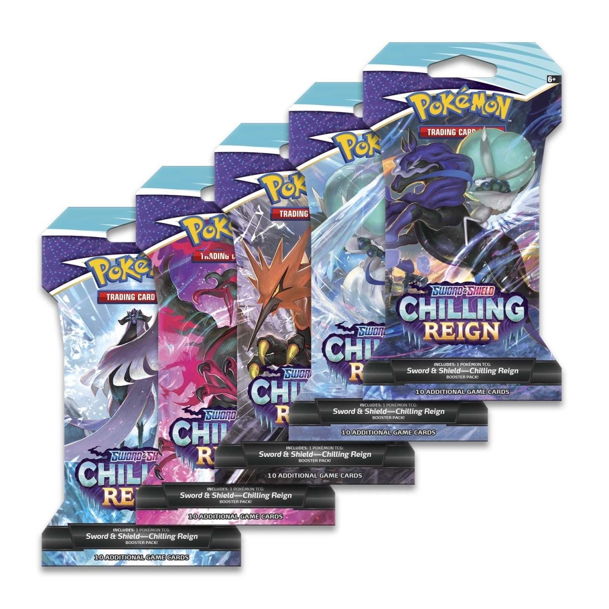 Pokemon Chilling Reign - Sleeved Booster Pack (Random Artwork)