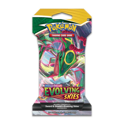 Pokemon Evolving Skies - Sleeved Booster Pack (Random Artwork)