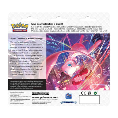 Pokemon Fusion Strike - 3-Pack Blister (Eevee Promo)