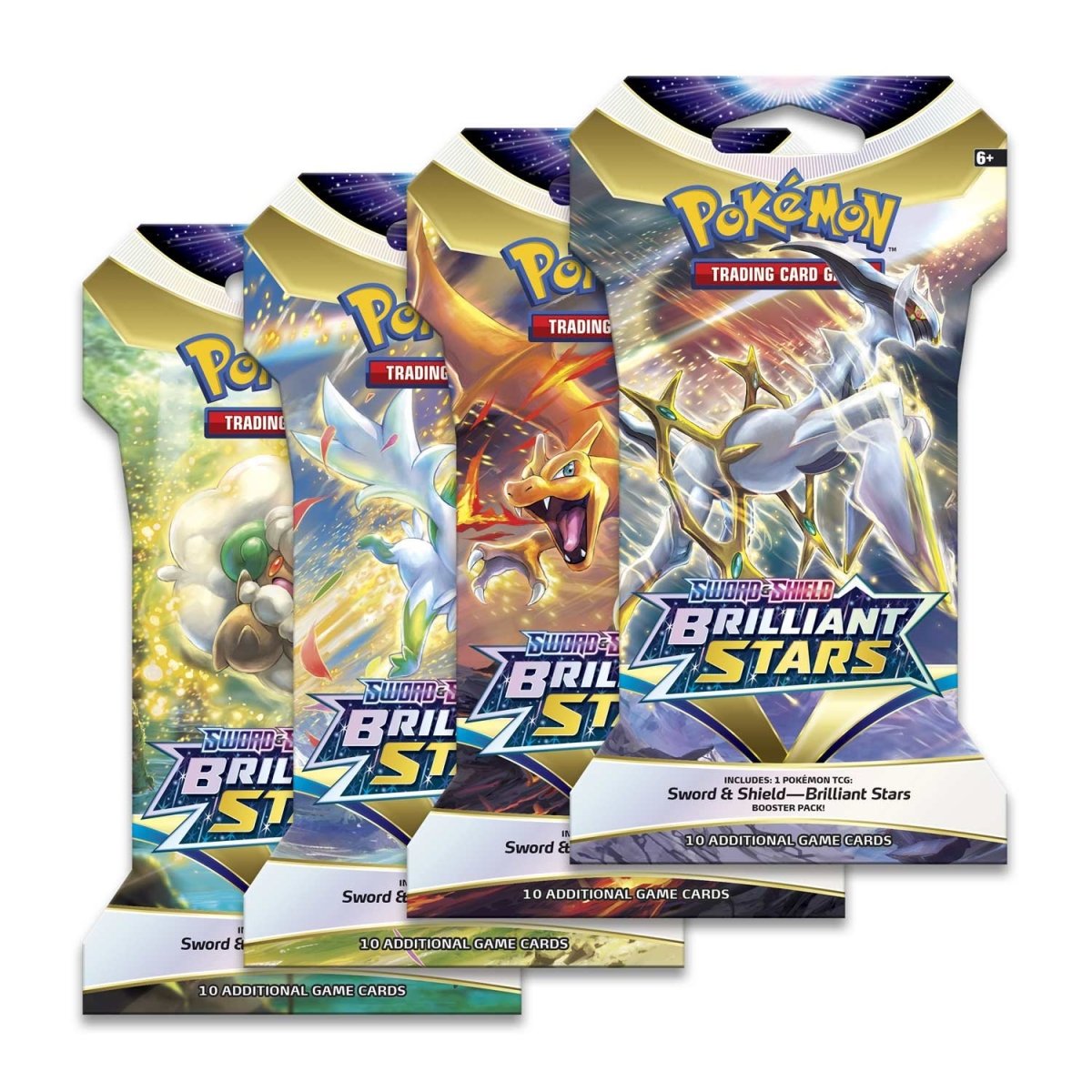 Pokemon Brilliant Stars - Sleeved Booster Pack (Random Artwork)