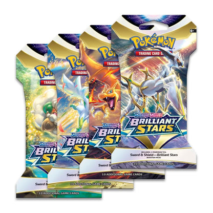 Pokemon Brilliant Stars - Sleeved Booster Pack (Random Artwork)