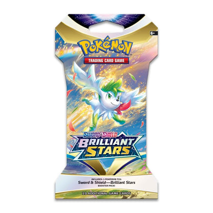 Pokemon Brilliant Stars - Sleeved Booster Pack (Random Artwork)