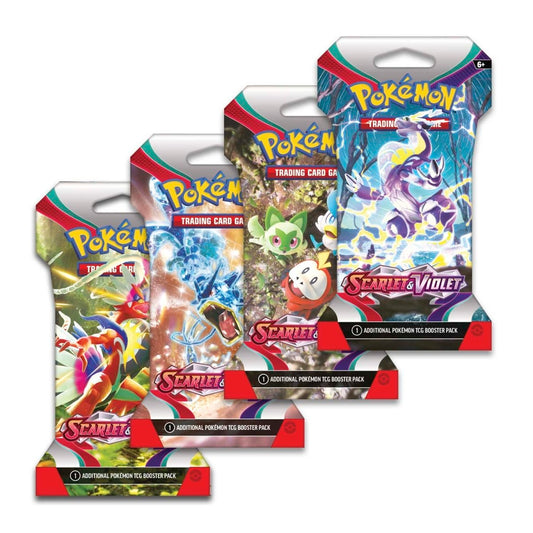 Pokemon Scarlet & Violet Base - Sleeved Booster Pack (Random Artwork)