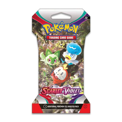 Pokemon Scarlet & Violet Base - Sleeved Booster Pack (Random Artwork)