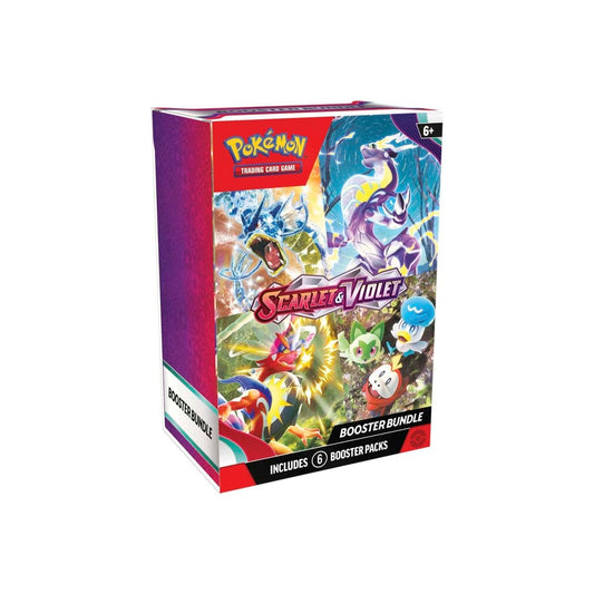 Pokemon - Scarlet & Violet Base Booster Bundle (6 Packs)