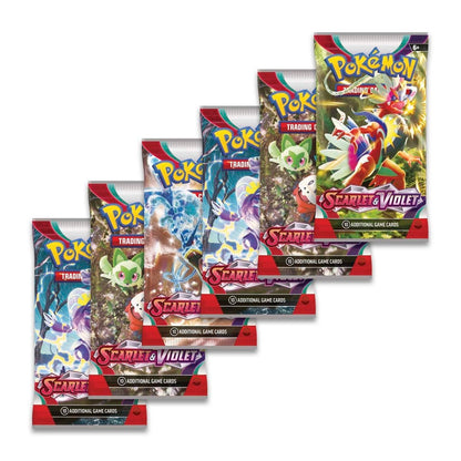 Pokemon - Scarlet & Violet Base Booster Bundle (6 Packs)