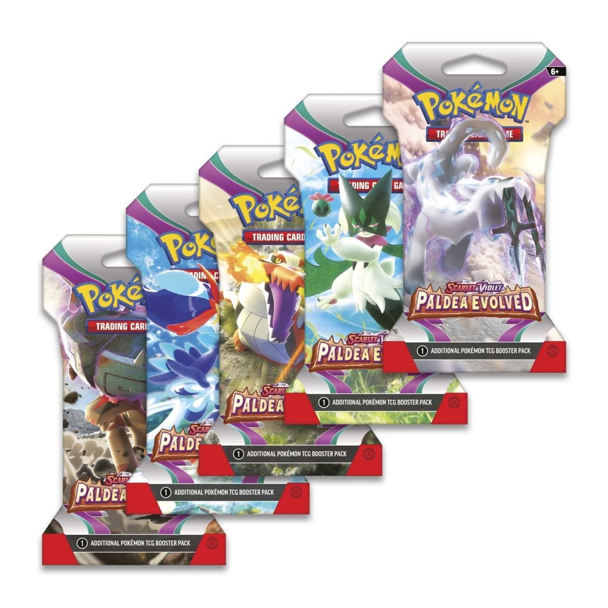 Pokemon Paldea Evolved - Sleeved Booster Pack (Random Artwork)