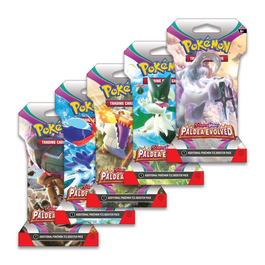 Pokemon Paldea Evolved - Sleeved Booster Pack (Random Artwork)