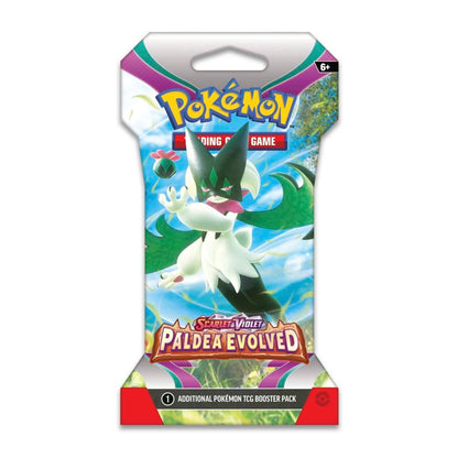 Pokemon Paldea Evolved - Sleeved Booster Pack (Random Artwork)