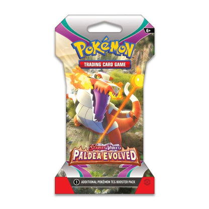 Pokemon Paldea Evolved - Sleeved Booster Pack (Random Artwork)