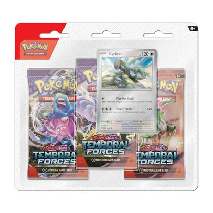 Pokemon Temporal Forces - 3-Pack Blister