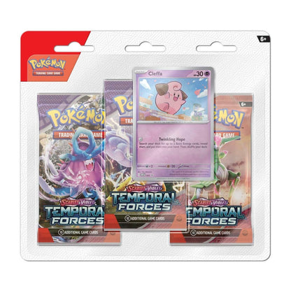 Pokemon Temporal Forces - 3-Pack Blister