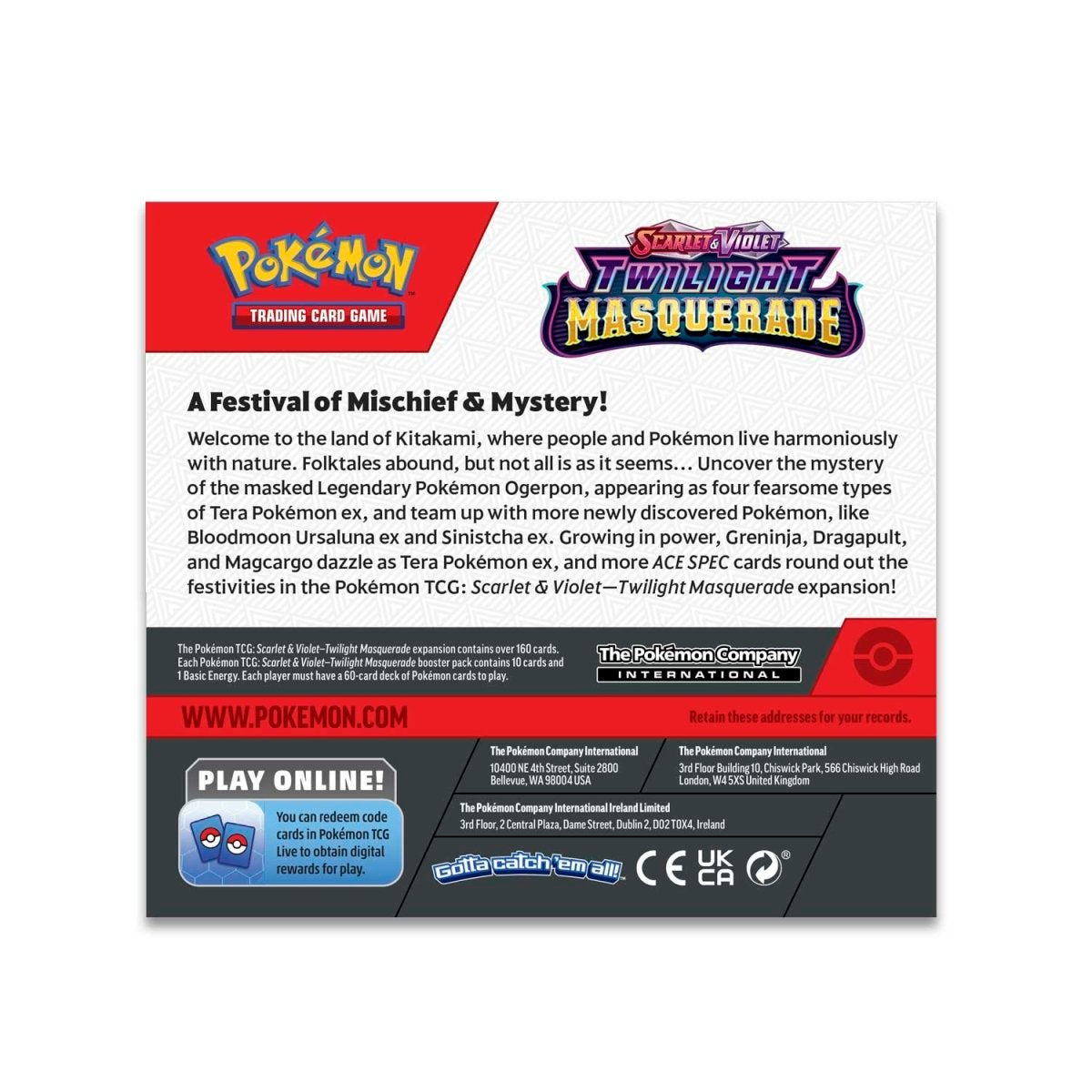 Pokemon Twilight Masquerade - Booster Box