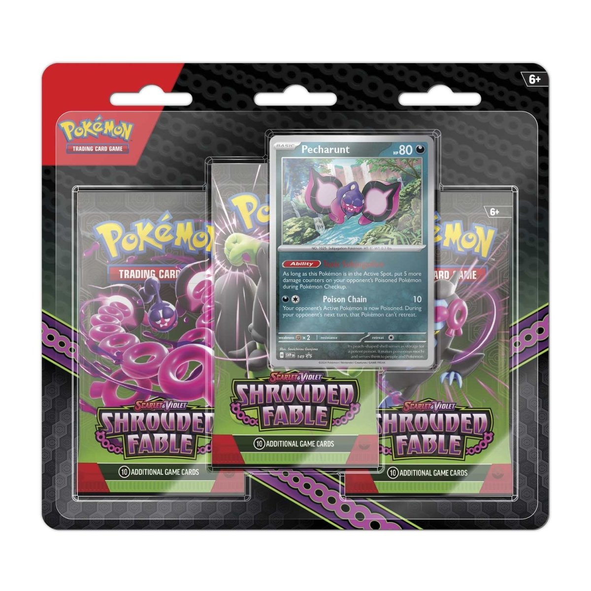 Pokemon Shrouded Fable - 3-Pack Blister