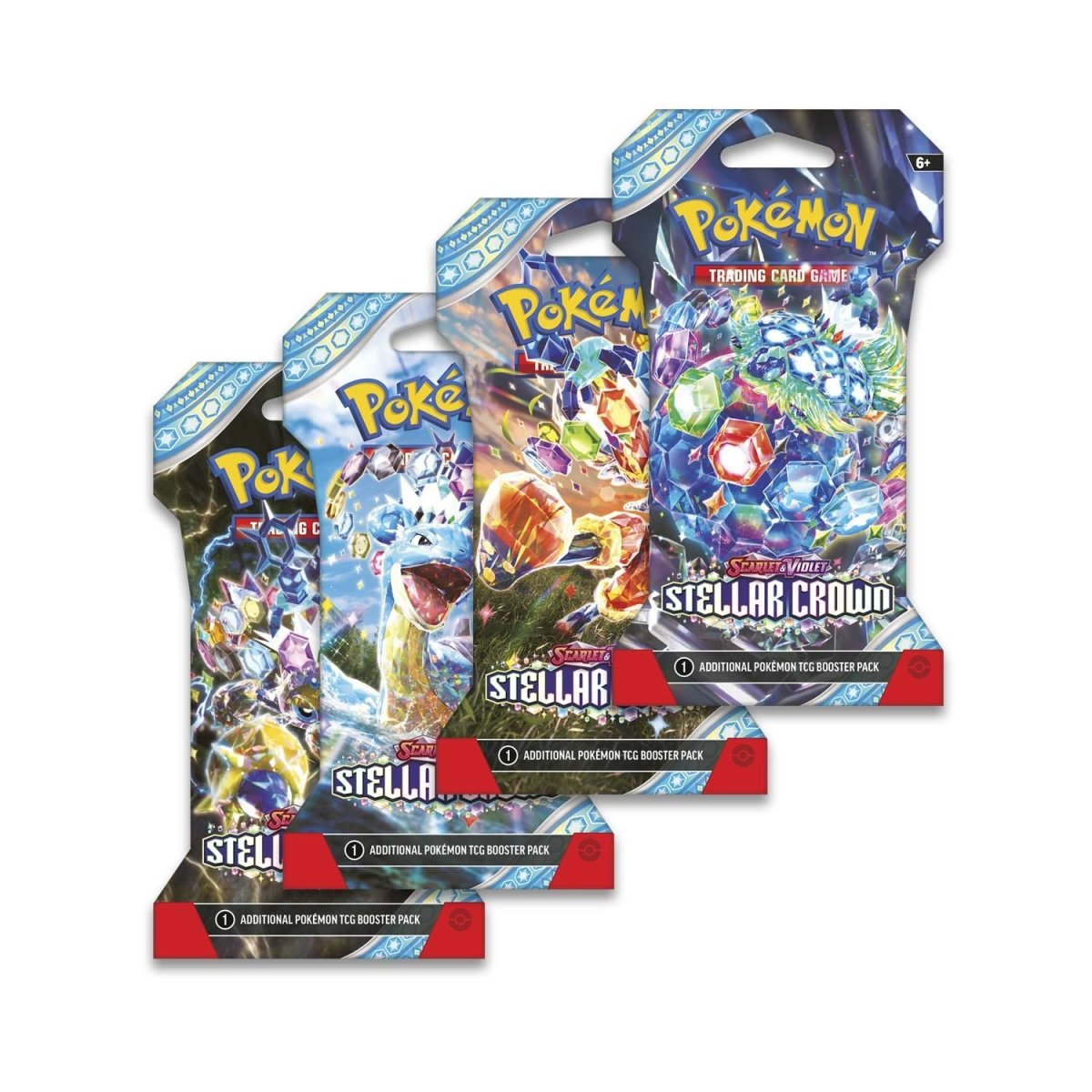 Pokemon Stellar Crown - Sleeved Booster Pack (Random Artwork)