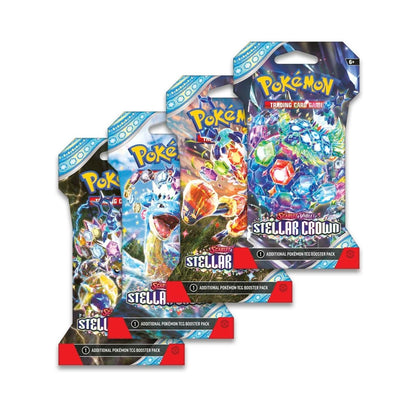 Pokemon Stellar Crown - Sleeved Booster Pack (Random Artwork)