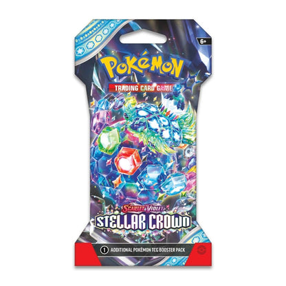 Pokemon Stellar Crown - Sleeved Booster Pack (Random Artwork)