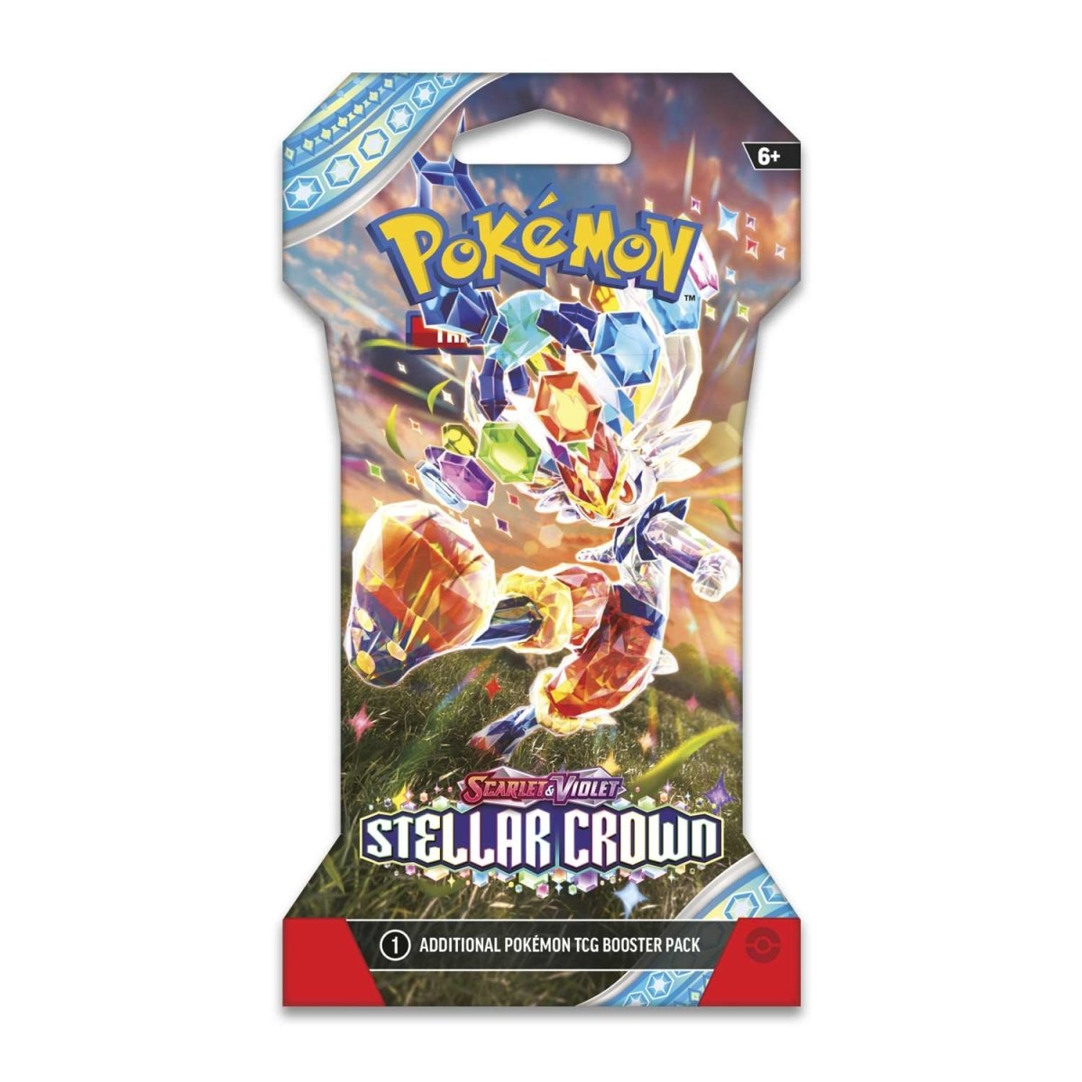 Pokemon Stellar Crown - Sleeved Booster Pack (Random Artwork)