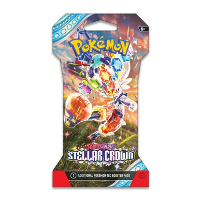 Pokemon Stellar Crown - Sleeved Booster Pack (Random Artwork)