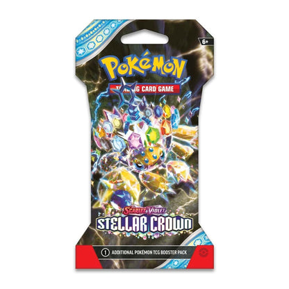 Pokemon Stellar Crown - Sleeved Booster Pack (Random Artwork)