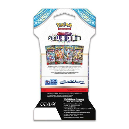 Pokemon Stellar Crown - Sleeved Booster Pack (Random Artwork)