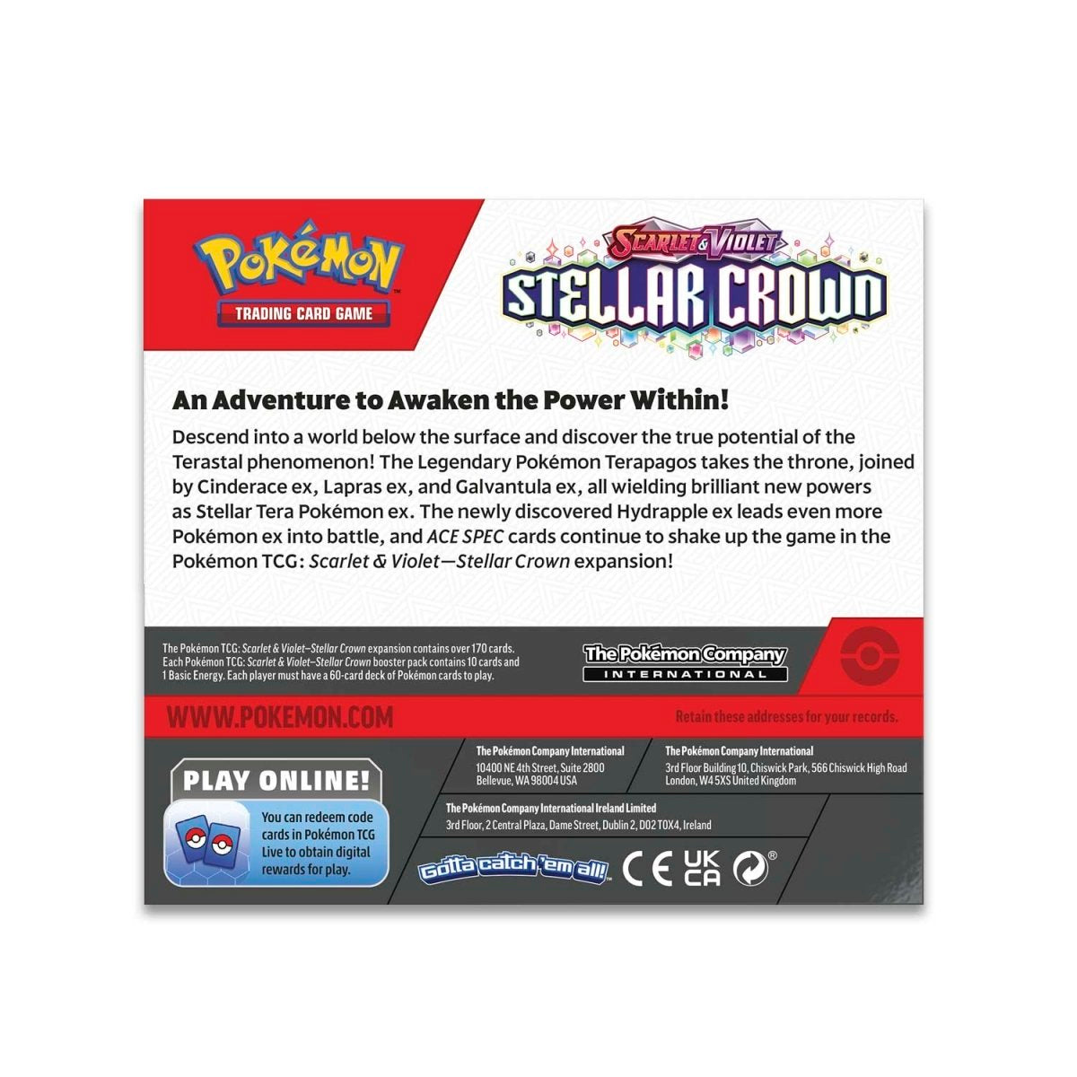 Pokemon Stellar Crown - Booster Box