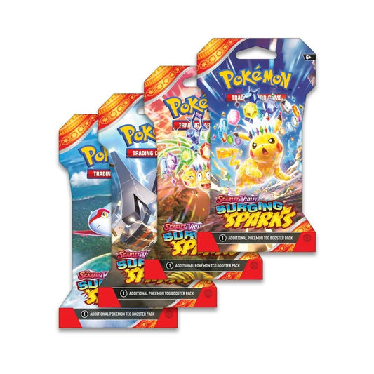 (Pre-Order) Pokemon Surging Sparks - Sleeved Booster Pack (Random Artwork)