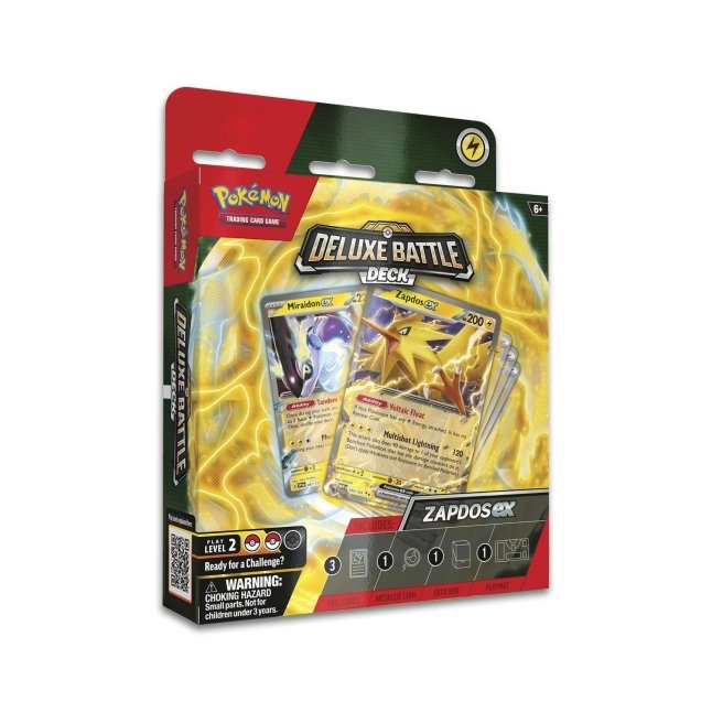 Pokemon Deluxe Battle Deck - Zapdos ex