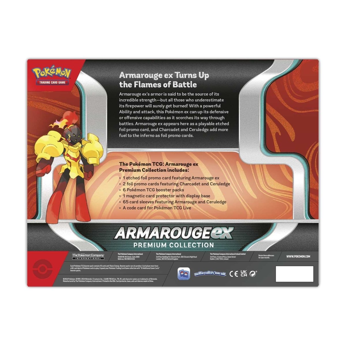 Pokemon Armarouge ex - Premium Collection